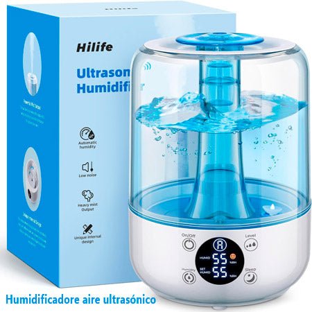 Humidificador de aire ultrasonico