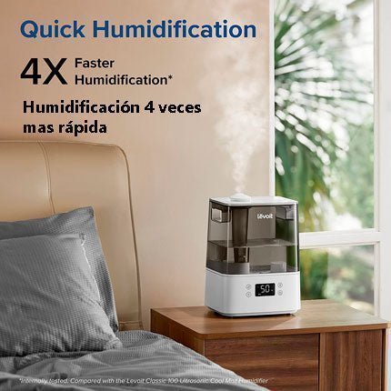 Humidificador de aire Levoit 6 Lts | Crea un Entorno Saludable en Casa - Humidificadores de aire