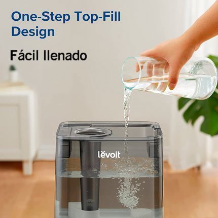 Humidificador de aire Levoit 6 Lts | Crea un Entorno Saludable en Casa - Humidificadores de aire