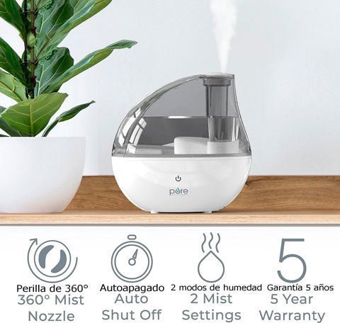 Humidificador de aire ultrasónico MistAire | 🛒| Respira mejor - Humidificadores de aire