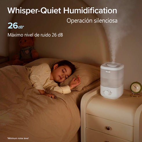 Humidificador de aire Levoit de llenado superior | 2,5 Lts. - Humidificadores de aire